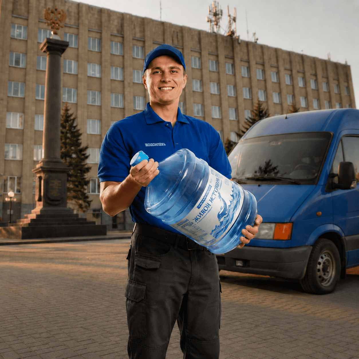 Доставка воды в вашем смартфоне